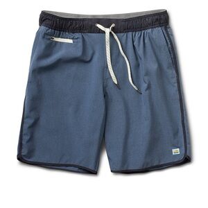 Vuori Banks Shorts Mens XL Blue 7” Inseam Athleisure Unlined Active V330 - EUC